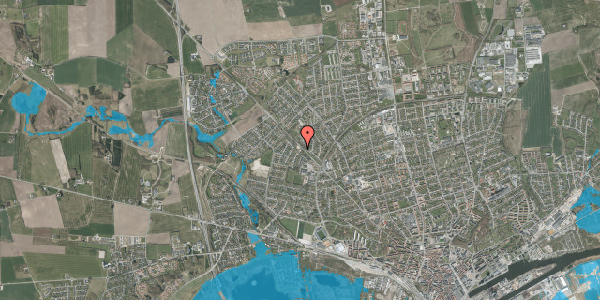 Oversvømmelsesrisiko fra vandløb på Hattemagervej 2A, 8920 Randers NV