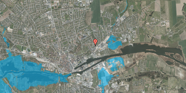 Oversvømmelsesrisiko fra vandløb på Hermann Stillings Vej 26, 8930 Randers NØ
