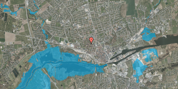 Oversvømmelsesrisiko fra vandløb på Hobrovej 27, 2. th, 8900 Randers C