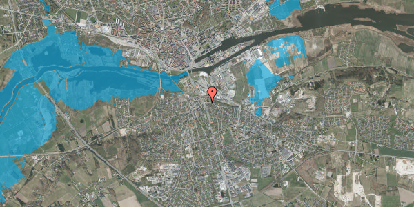 Oversvømmelsesrisiko fra vandløb på Kristrupvej 8, 3. , 8960 Randers SØ