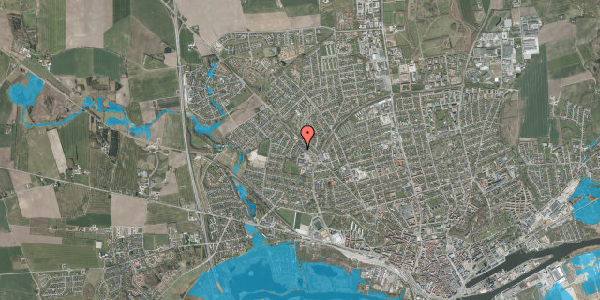 Oversvømmelsesrisiko fra vandløb på Nålemagervej 47, 8920 Randers NV