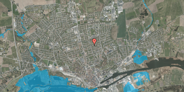 Oversvømmelsesrisiko fra vandløb på Rypevej 31, 8930 Randers NØ