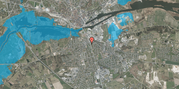 Oversvømmelsesrisiko fra vandløb på Skansebo 20, 1. tv, 8940 Randers SV