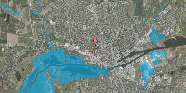 Oversvømmelsesrisiko fra vandløb på Skovbrynet 2, 3. tv, 8900 Randers C
