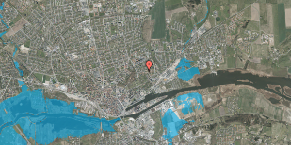 Oversvømmelsesrisiko fra vandløb på Stadfeldtsvej 27, 2. tv, 8930 Randers NØ