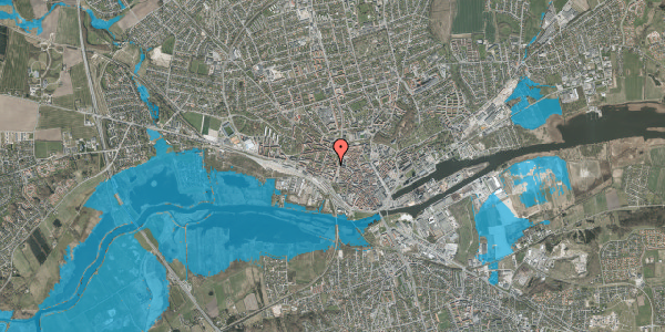 Oversvømmelsesrisiko fra vandløb på Søren Møllers Gade 15, 1. th, 8900 Randers C
