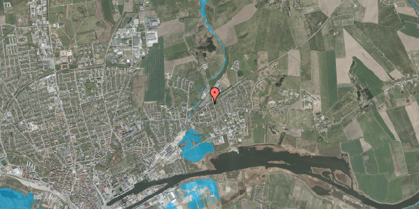 Oversvømmelsesrisiko fra vandløb på Udbyhøjvej 190, 8930 Randers NØ