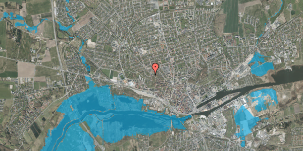 Oversvømmelsesrisiko fra vandløb på Vester Altanvej 42, st. th, 8900 Randers C