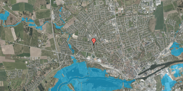 Oversvømmelsesrisiko fra vandløb på Vester Boulevard 29, 8920 Randers NV