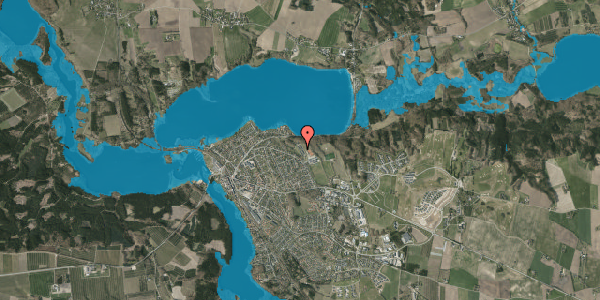Oversvømmelsesrisiko fra vandløb på Haldursvej 13, 8680 Ry