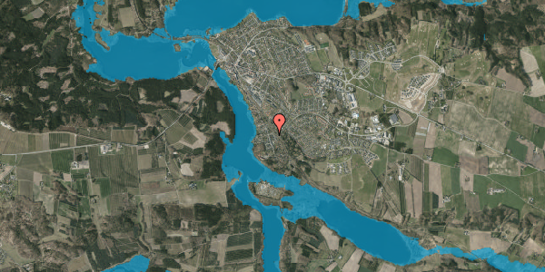 Oversvømmelsesrisiko fra vandløb på Ildervej 6, 8680 Ry