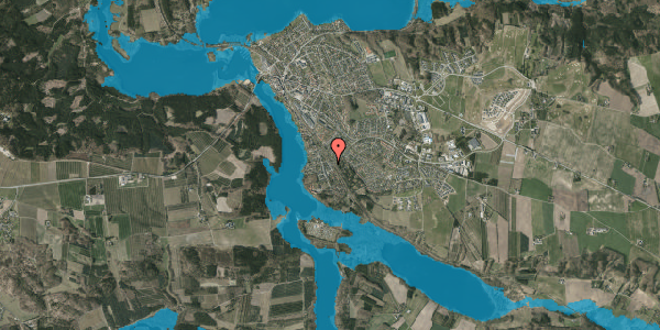 Oversvømmelsesrisiko fra vandløb på Ildervej 11, 8680 Ry