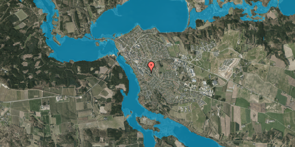 Oversvømmelsesrisiko fra vandløb på Isagervej 21D, st. 2, 8680 Ry