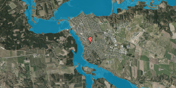 Oversvømmelsesrisiko fra vandløb på Julsøvænget 16, 8680 Ry