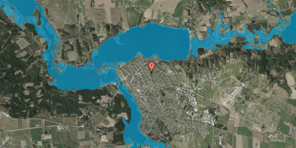 Oversvømmelsesrisiko fra vandløb på Kildebakken 31, 8680 Ry