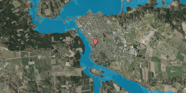 Oversvømmelsesrisiko fra vandløb på Klostervej 19B, 8680 Ry