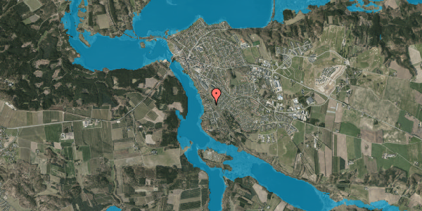 Oversvømmelsesrisiko fra vandløb på Klostervej 35, 8680 Ry