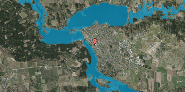 Oversvømmelsesrisiko fra vandløb på Klostervej 50, 8680 Ry