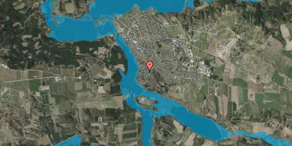 Oversvømmelsesrisiko fra vandløb på Klostervej 59, 8680 Ry