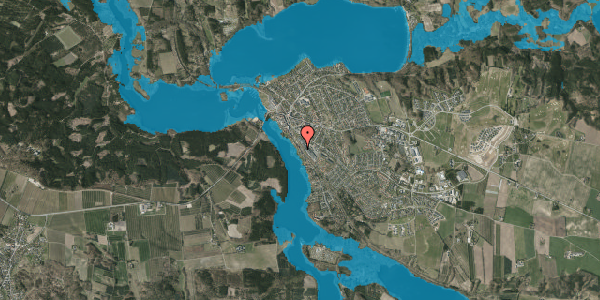 Oversvømmelsesrisiko fra vandløb på Klostervej 68, 8680 Ry