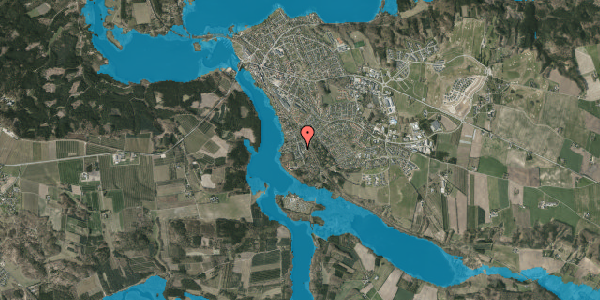 Oversvømmelsesrisiko fra vandløb på Klostervej 71, 8680 Ry