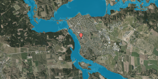 Oversvømmelsesrisiko fra vandløb på Klostervej 84, 8680 Ry