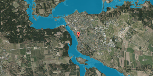 Oversvømmelsesrisiko fra vandløb på Klostervej 90D, 8680 Ry