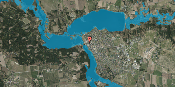 Oversvømmelsesrisiko fra vandløb på Kyhnsvej 11, 1. , 8680 Ry