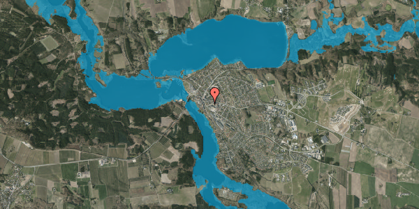 Oversvømmelsesrisiko fra vandløb på Møllevej 12, 1. , 8680 Ry