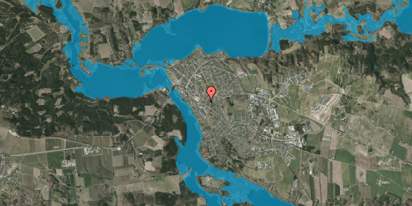 Oversvømmelsesrisiko fra vandløb på Ny Kirkevej 19, 8680 Ry