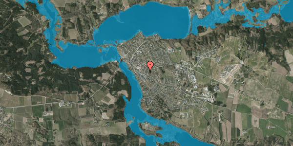 Oversvømmelsesrisiko fra vandløb på Ny Kirkevej 27, 8680 Ry