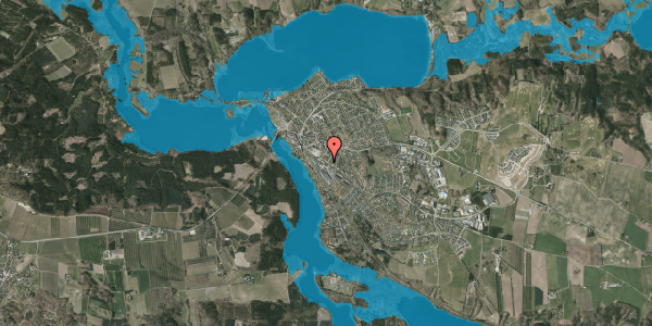 Oversvømmelsesrisiko fra vandløb på Ny Kirkevej 30, 8680 Ry