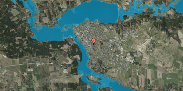 Oversvømmelsesrisiko fra vandløb på Ny Kirkevej 31, 8680 Ry