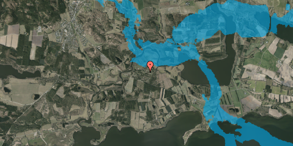 Oversvømmelsesrisiko fra vandløb på Odderholm 18, 8680 Ry
