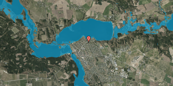 Oversvømmelsesrisiko fra vandløb på Randersvej 40, 8680 Ry