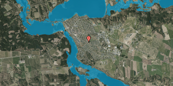 Oversvømmelsesrisiko fra vandløb på Siimvej 39, 8680 Ry