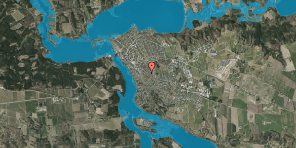 Oversvømmelsesrisiko fra vandløb på Siimvej 52, 8680 Ry