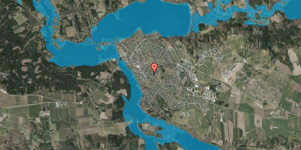 Oversvømmelsesrisiko fra vandløb på Siimvej 69, 8680 Ry