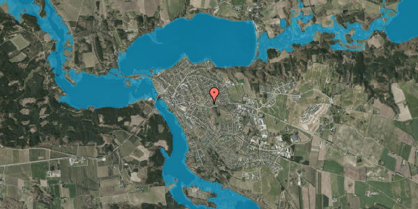 Oversvømmelsesrisiko fra vandløb på Skansehøj 13, 8680 Ry