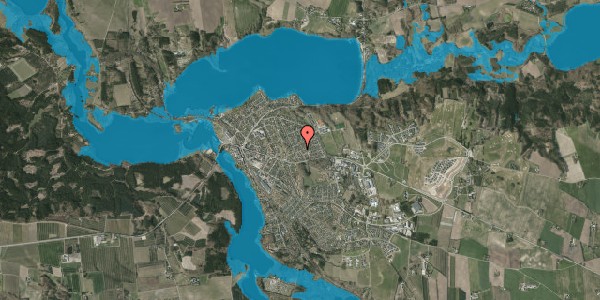 Oversvømmelsesrisiko fra vandløb på Skansehøj 31, 8680 Ry