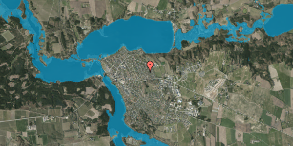 Oversvømmelsesrisiko fra vandløb på Skanseparken 17C, 8680 Ry