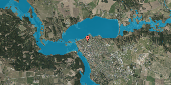 Oversvømmelsesrisiko fra vandløb på Søkildevej 28, 8680 Ry
