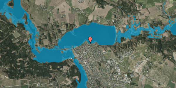 Oversvømmelsesrisiko fra vandløb på Sønder Egevej 2, 8680 Ry
