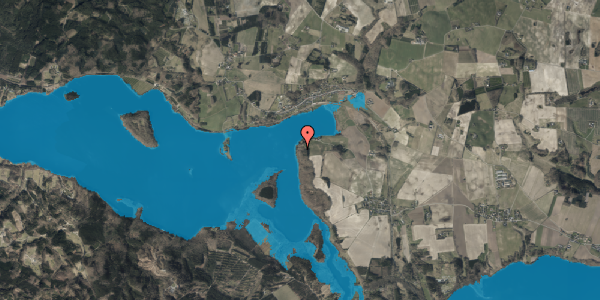 Oversvømmelsesrisiko fra vandløb på Søvej 7, 8680 Ry