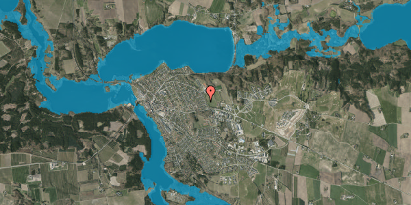 Oversvømmelsesrisiko fra vandløb på Thorsvej 10, 8680 Ry