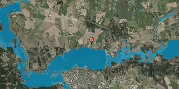 Oversvømmelsesrisiko fra vandløb på Tulstrupvej 62, 8680 Ry
