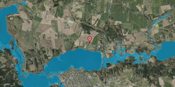 Oversvømmelsesrisiko fra vandløb på Tulstrupvej 67, 8680 Ry