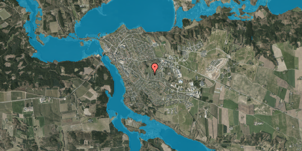 Oversvømmelsesrisiko fra vandløb på Violvej 16, 8680 Ry