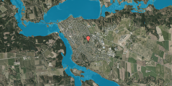 Oversvømmelsesrisiko fra vandløb på Violvej 26, 8680 Ry