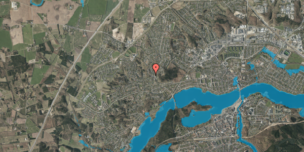 Oversvømmelsesrisiko fra vandløb på Bakkevænget 7, 8600 Silkeborg